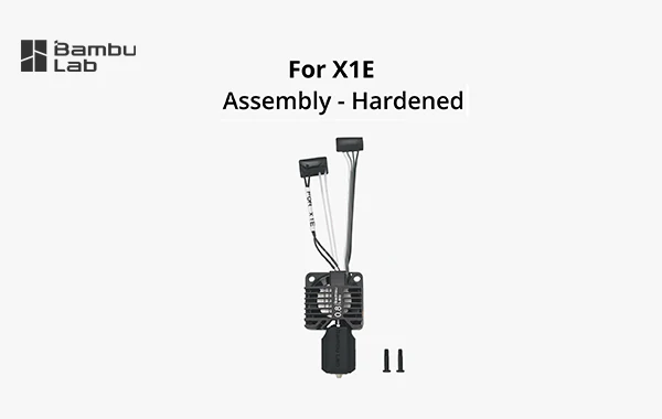 Bambu Lab Complete Hotend Assembly with Hardened Steel Nozzle