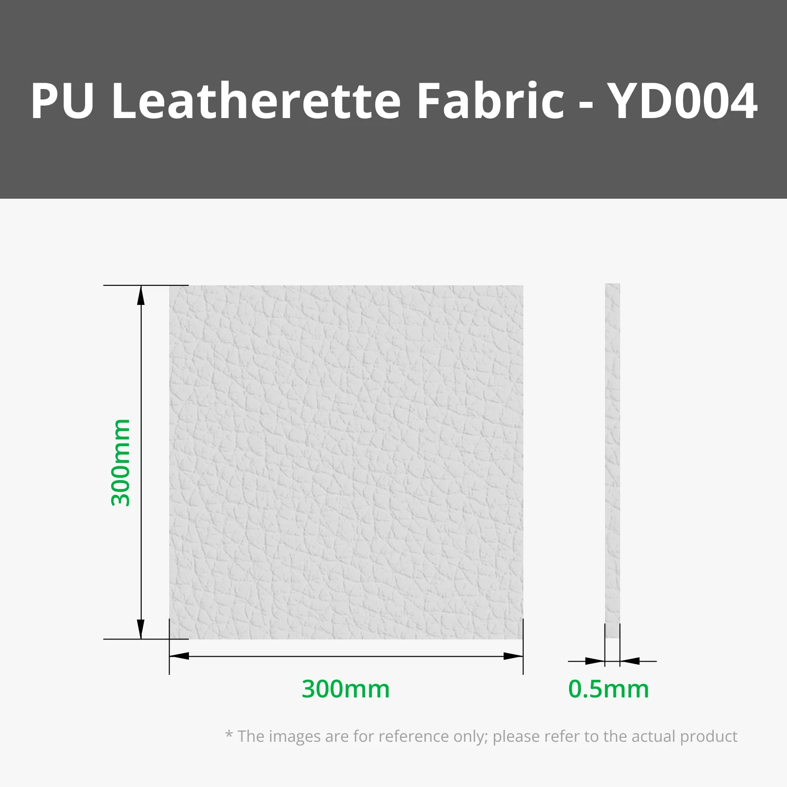 Pebbled PU Leatherette Fabric (5pcs) - Image 5