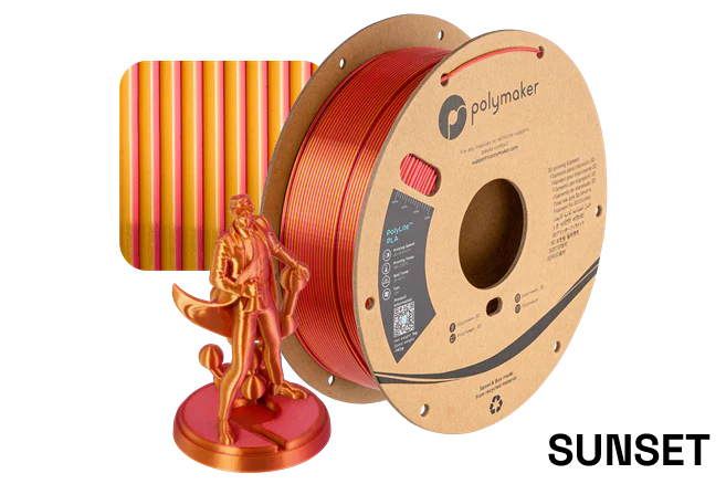 Polymaker PolyLite PLA Dual Silk 1Kg